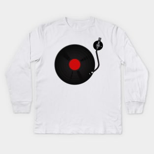 Vinyl Forever Kids Long Sleeve T-Shirt